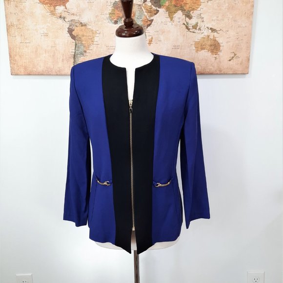 Vtg 80s power pants suit - Jessica Howard brand - Picture 2 of 13